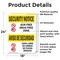 Signmission Gun Free Drug Free Zone Bilingual OSHA Security Notice Sign, Vinyl Decal, 18in W x 24in L, 2PK OS-2PACK-SN-D-1824-L-11543 - alternate 5